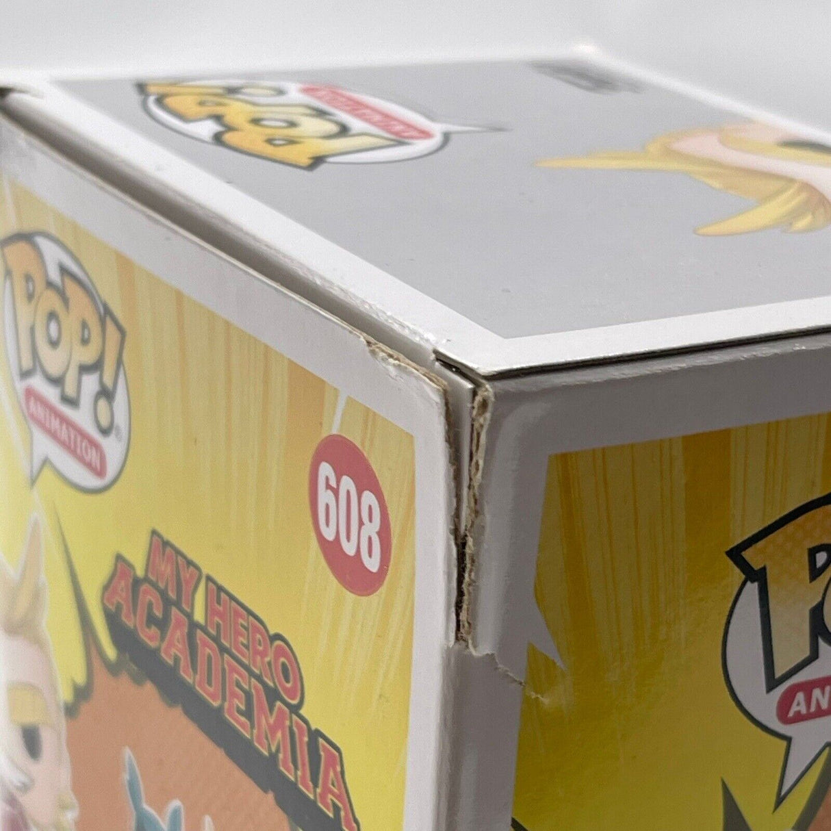 Silver Age All Might My Hero Academia #608 Funko Pop Vinyl Figure