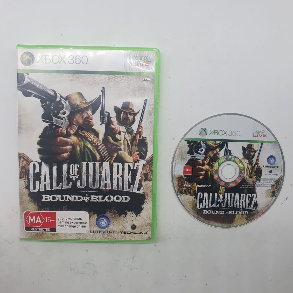 Call Of Juarez Bound In Blood Xbox 360 Game PAL