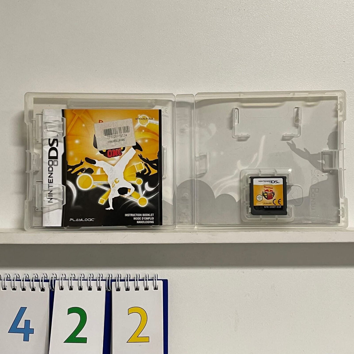 Red Bull Bc One Nintendo DS game + manual