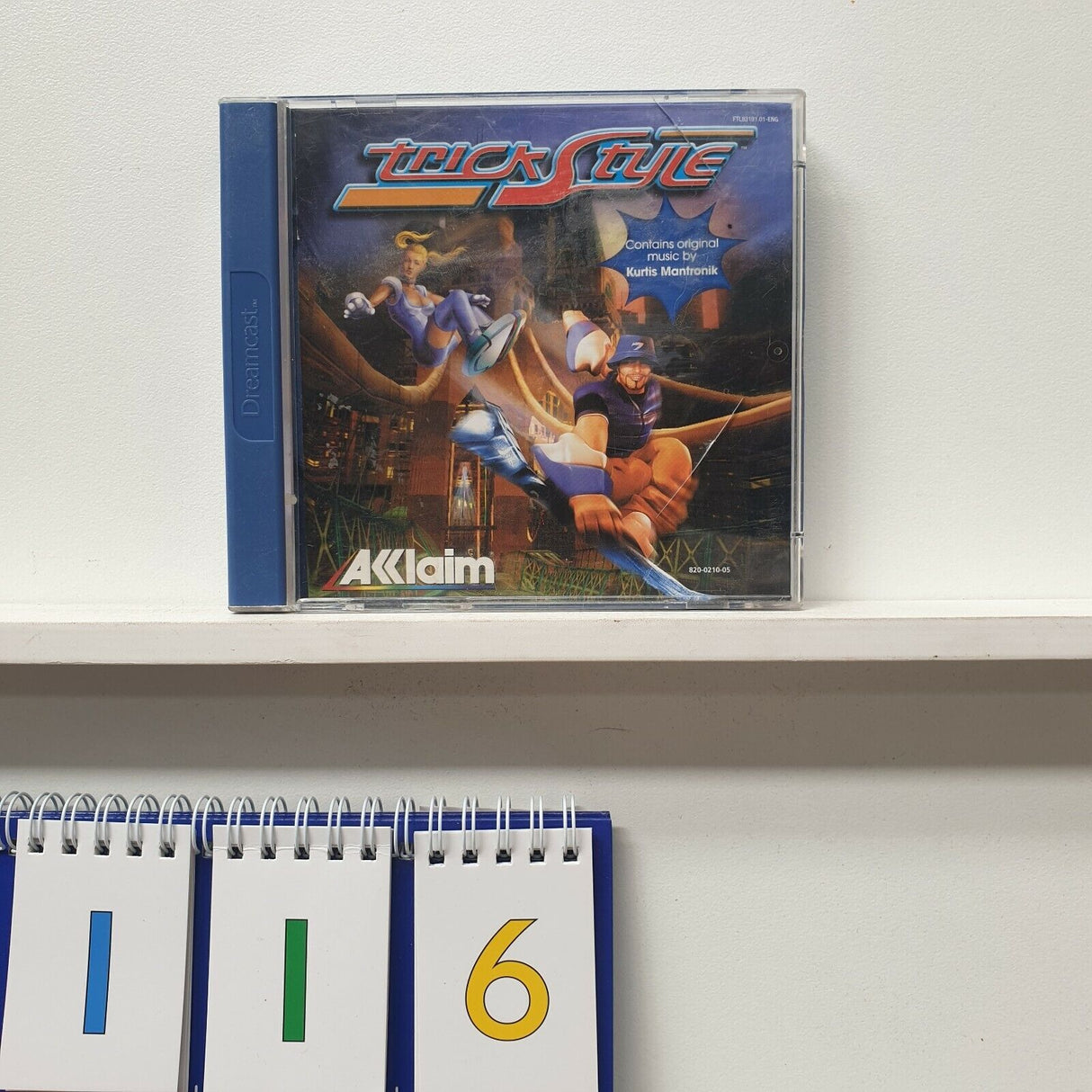 Trick Style Sega Dreamcast Game + manual PAL