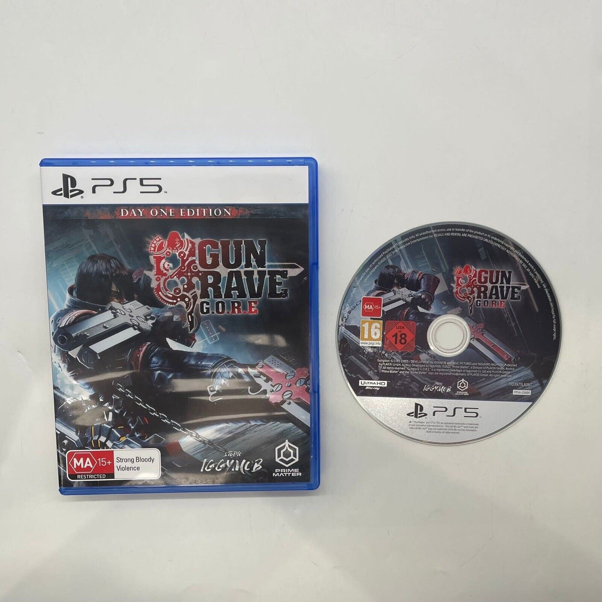 GunGrave G.O.R.E. PS5 Playstation 5 Game