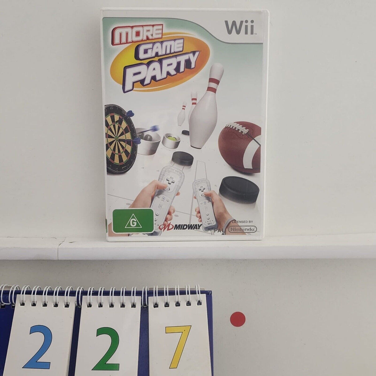 More Game Party Nintendo Wii Game + Manual PAL