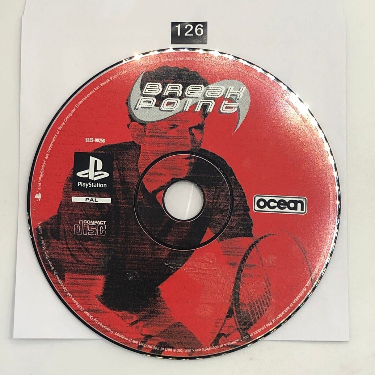 Break Point PS1 Playstation 1 Game Disc Only