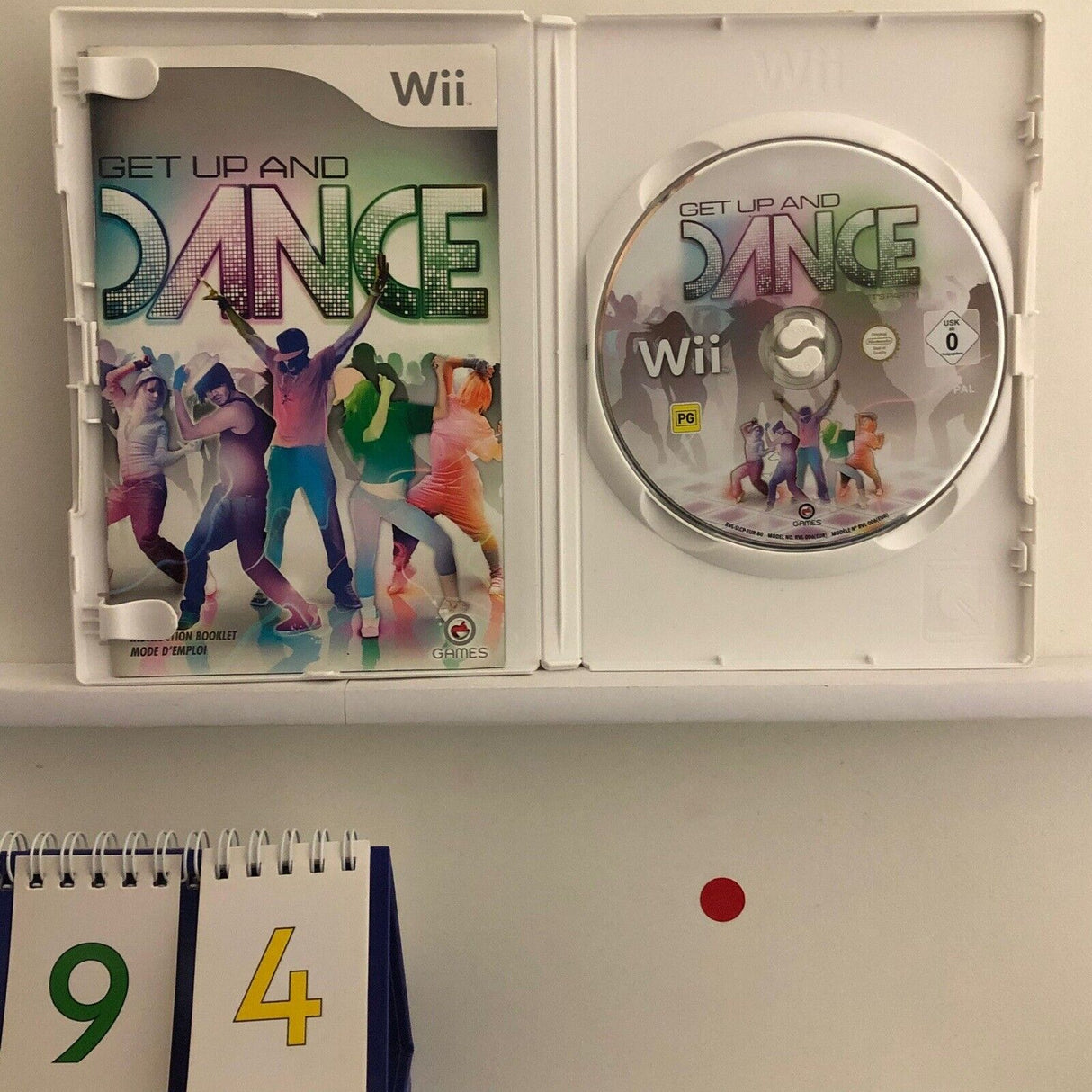 Get Up And Dance Nintendo Wii Game + Manual PAL