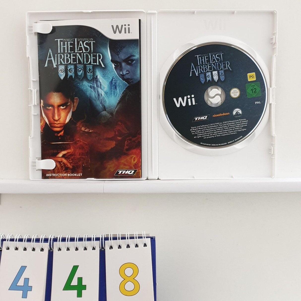 The Last Airbender Nintendo Wii Game + Manual PAL
