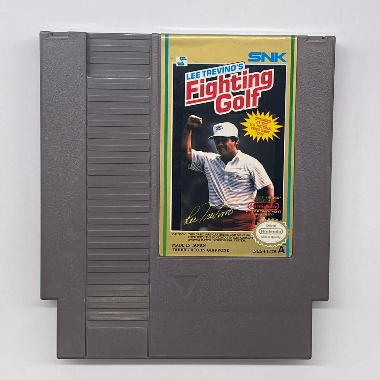 Lee Trevino's Fighting Golf Nintendo Entertainment System NES Game PAL