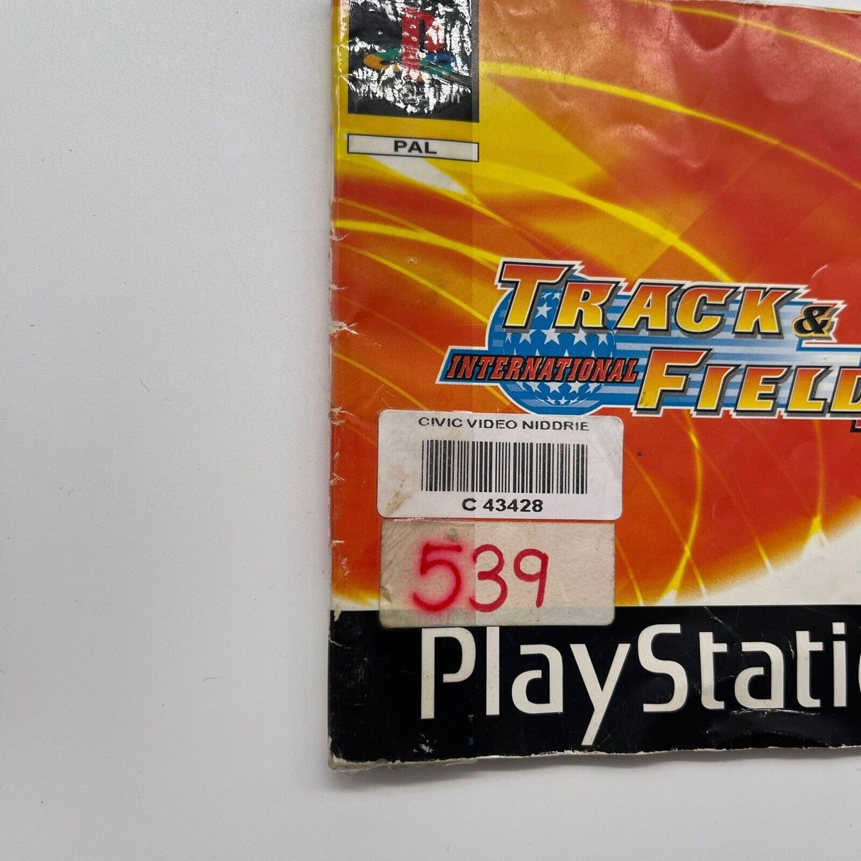 International Track & Field 2 PS1 Playstation 1 Game + Manual PAL 25F4