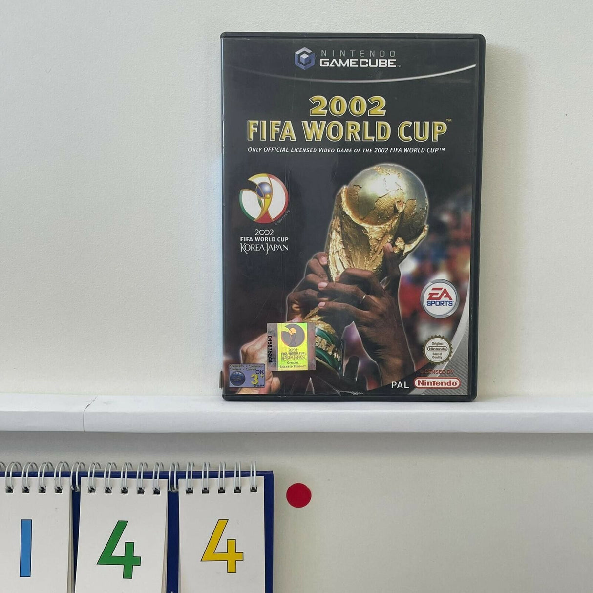 2002 FIFA World Cup Nintendo Gamecube Game + Manual PAL