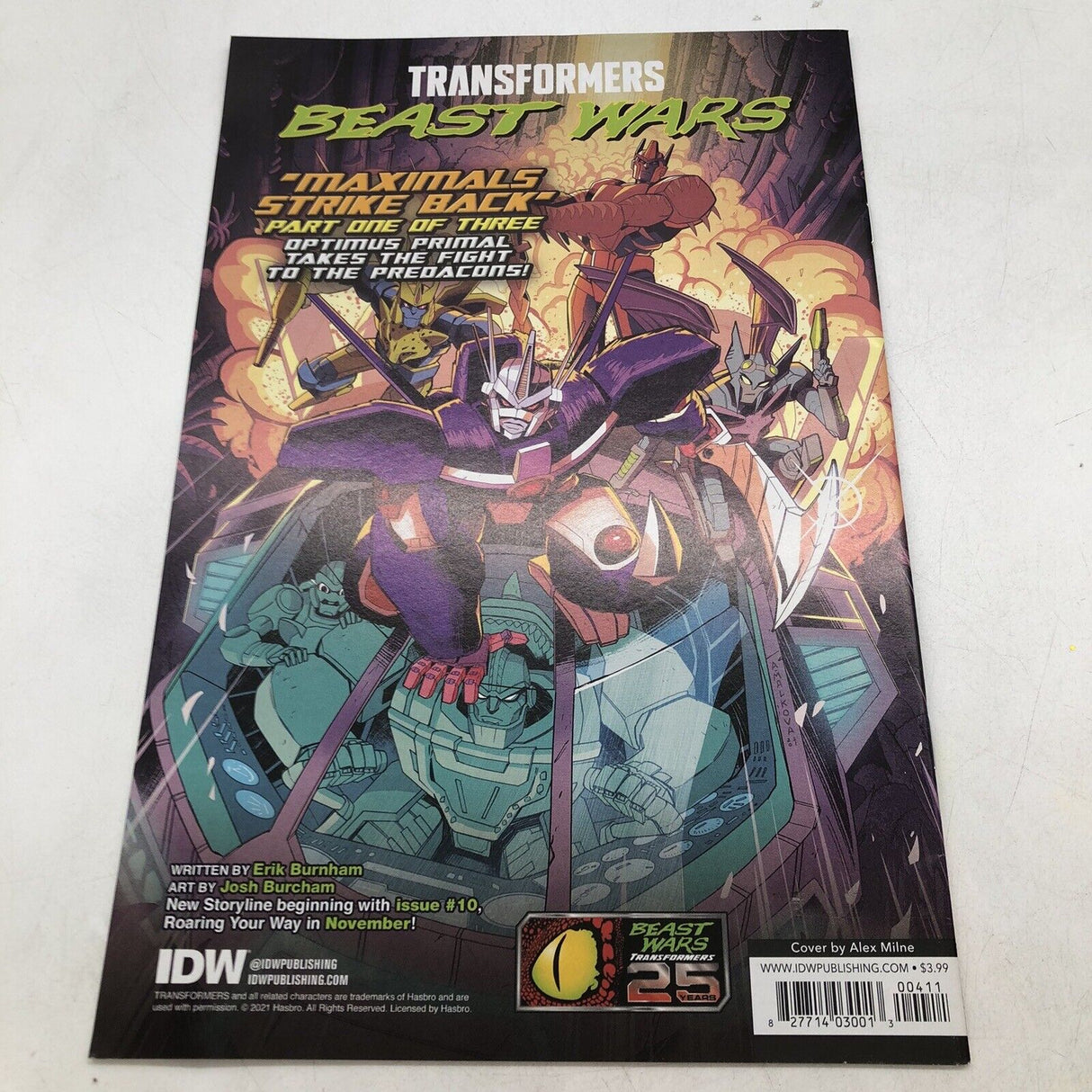 Transformers Shattered Glass #4 Comic Book