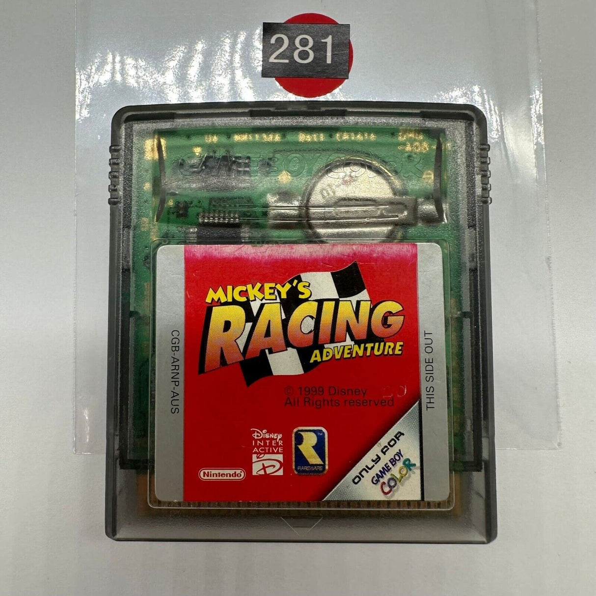 Mickey's Racing Adventure Nintendo Gameboy Color/Colour Game