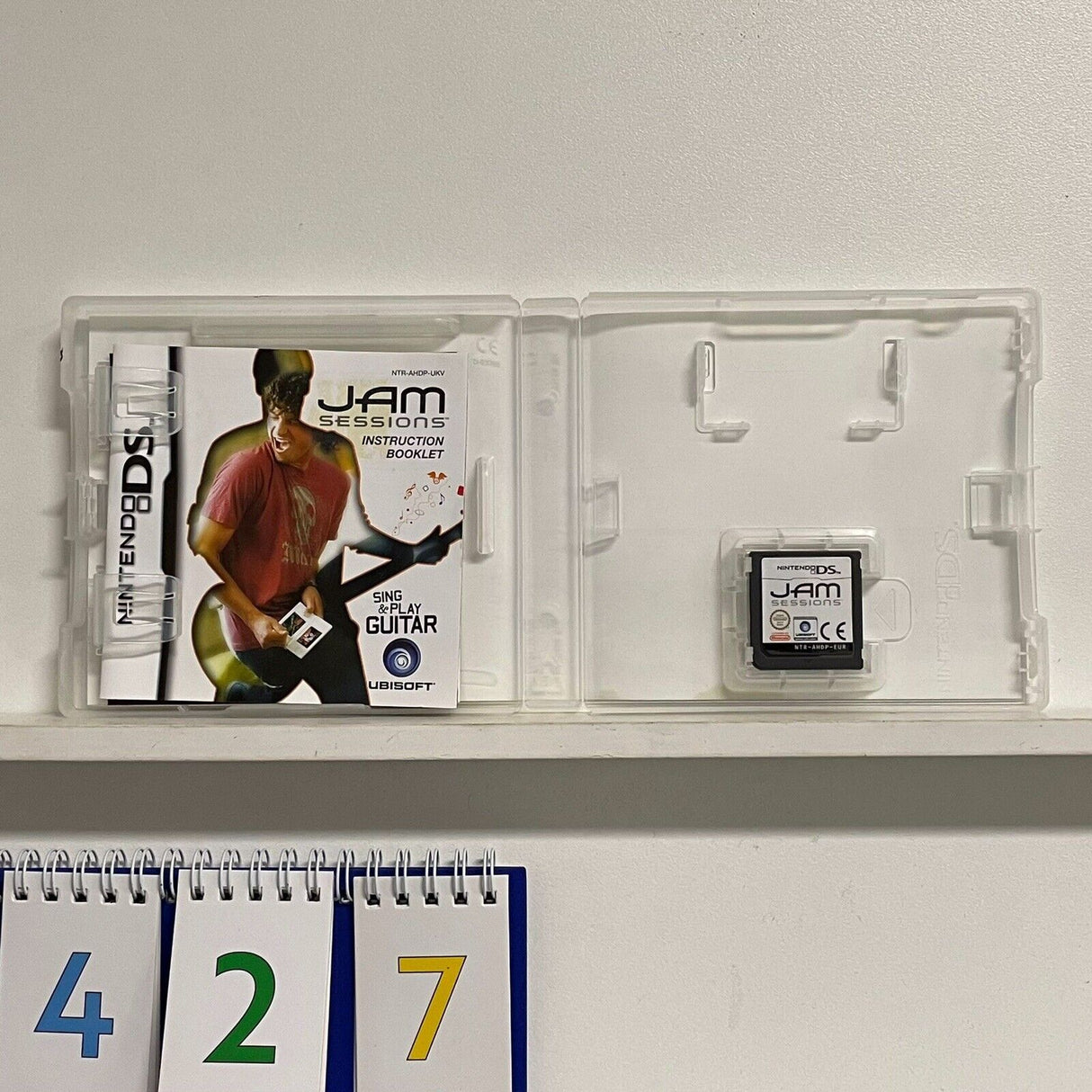 Jam Sessions Sing And Play Guitar Nintendo DS game + manual