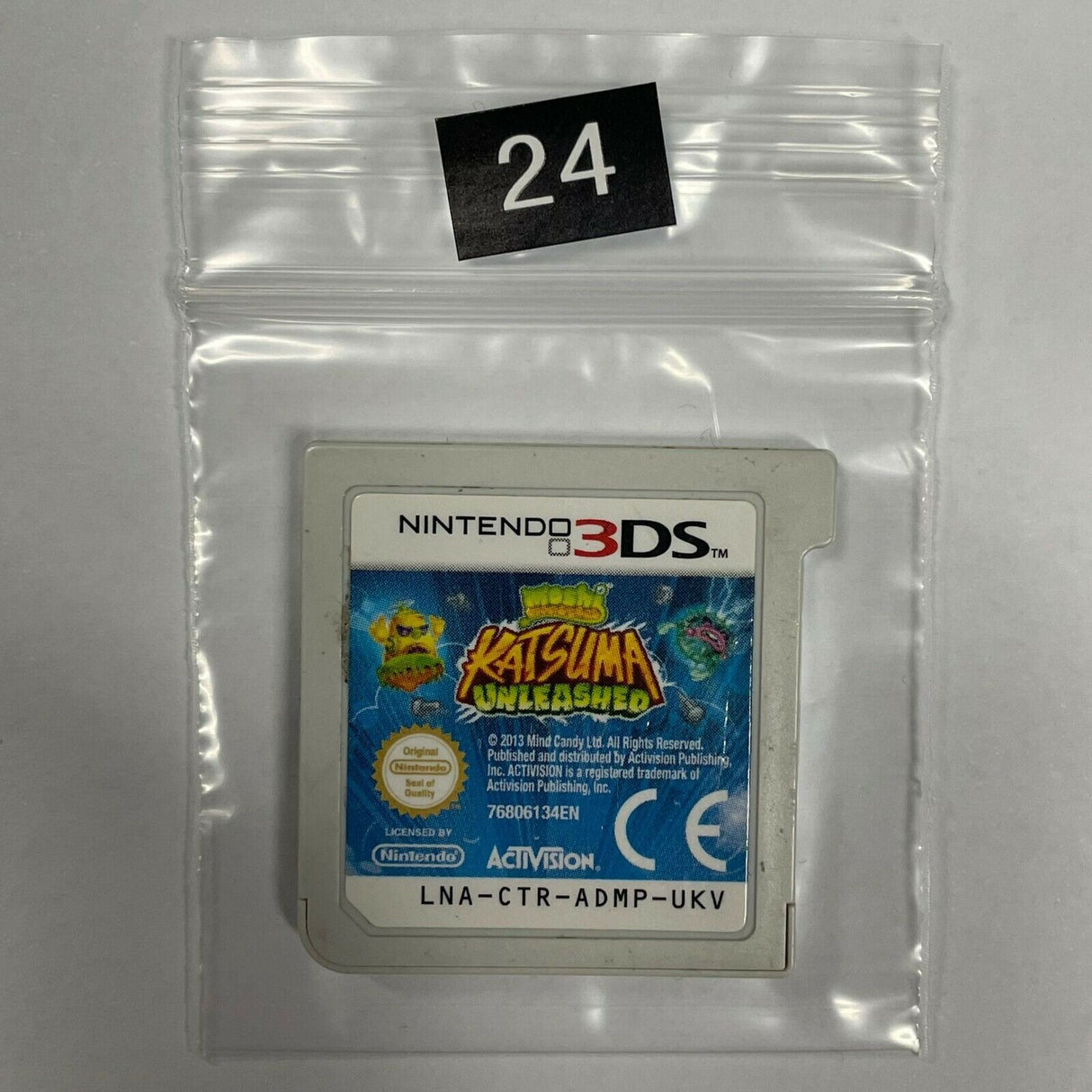 Moshi Monsters Katsuma Unleashed Nintendo 3DS/2DS Game Cartridge