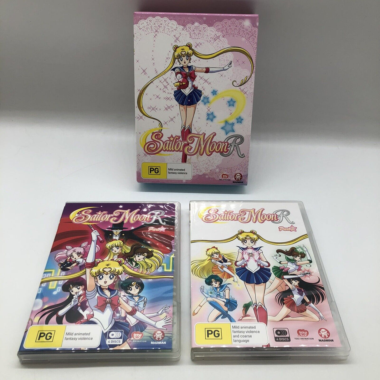 Sailor Moon R Season 2 Part 1 and 2 Special Limited Edition DVD Box Set