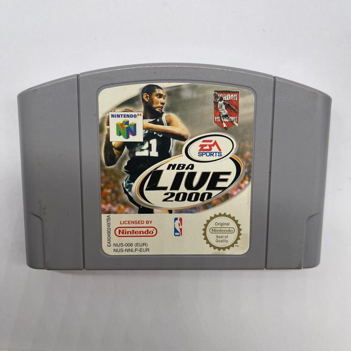 NBA Live 2000 Nintendo 64 N64 Game Cartridge PAL