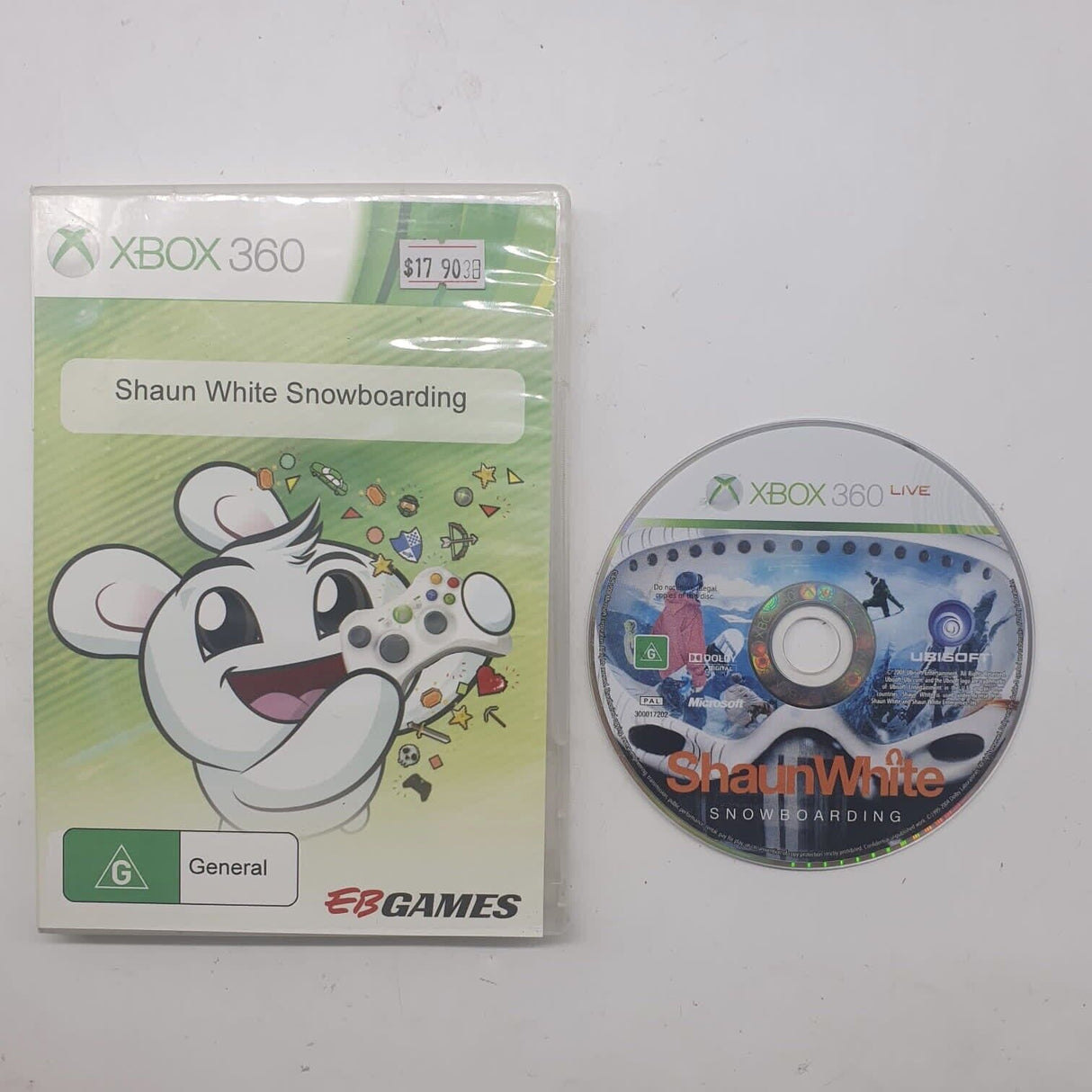 Shaun White Snowboarding Xbox 360 Game PAL