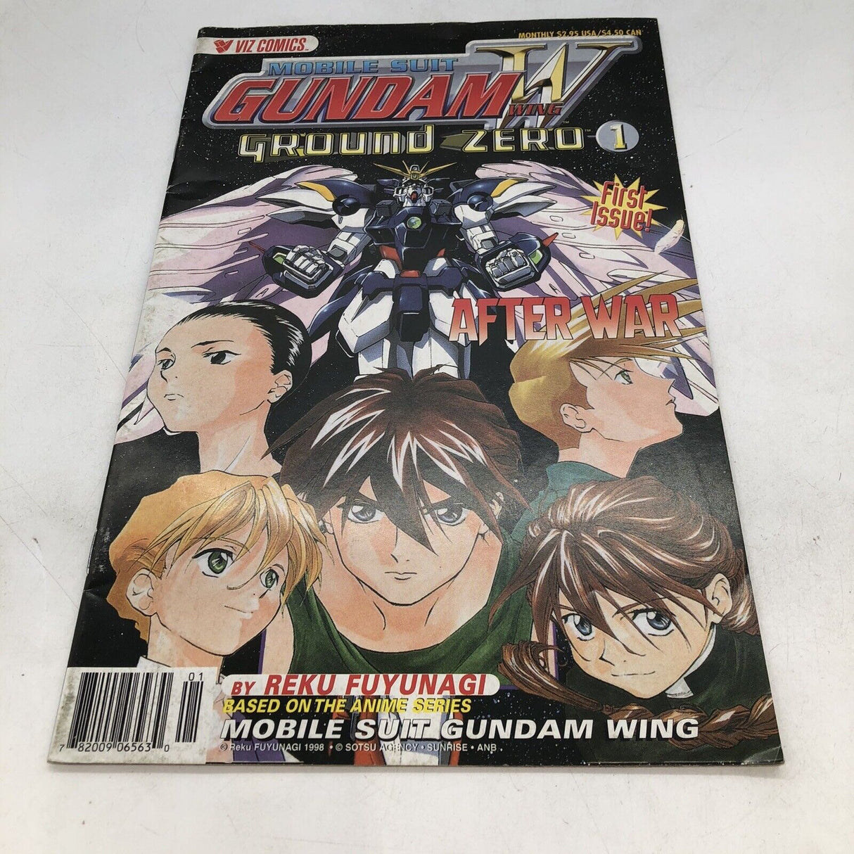 Mobile Suit Gundam Wing Ground Zero #1 Comic Book