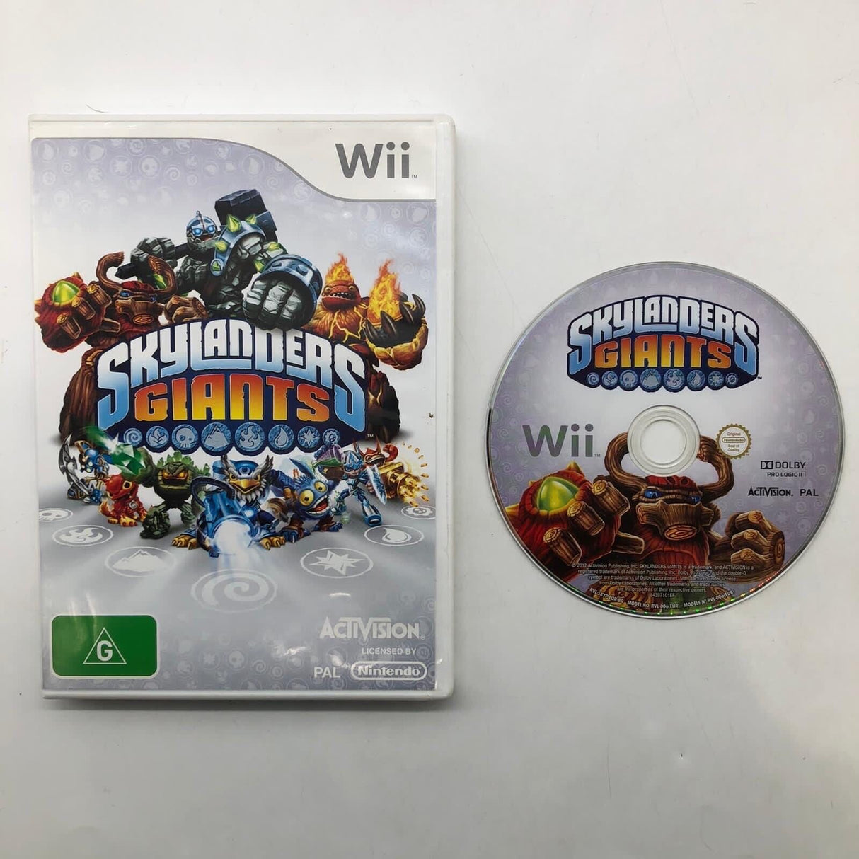 Skylanders Giants Nintendo Wii Game PAL