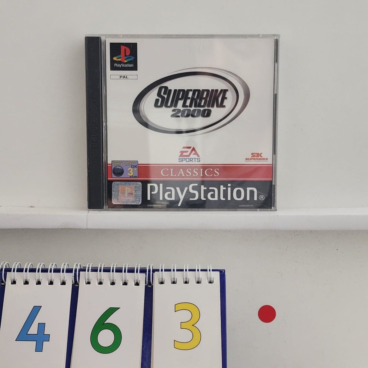 Superbike 2000 PS1 Playstation 1 Game + Manual PAL