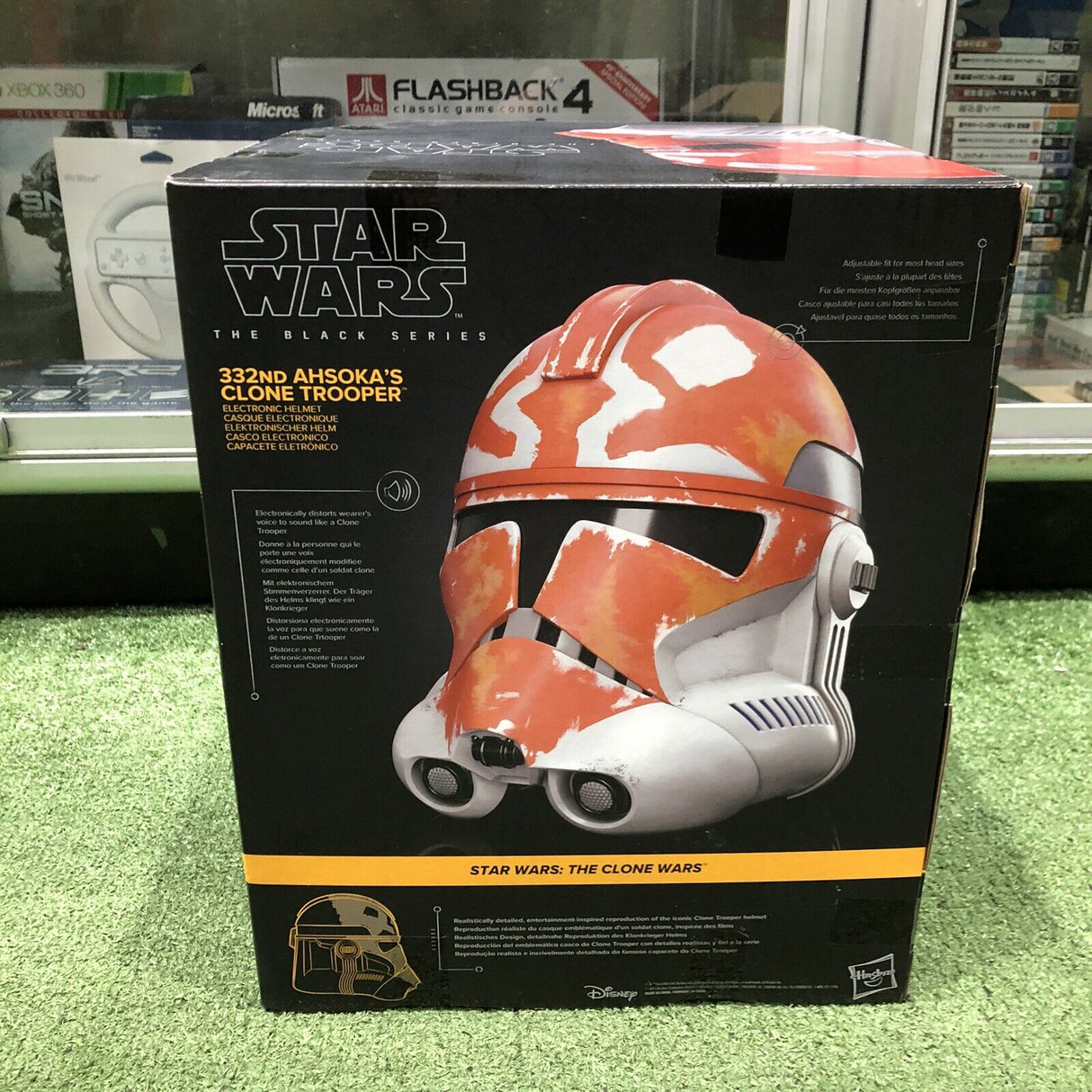 Star Wars The Black Series 332nd Ahsoka’s Clone Trooper Helmet Boxed Brand New