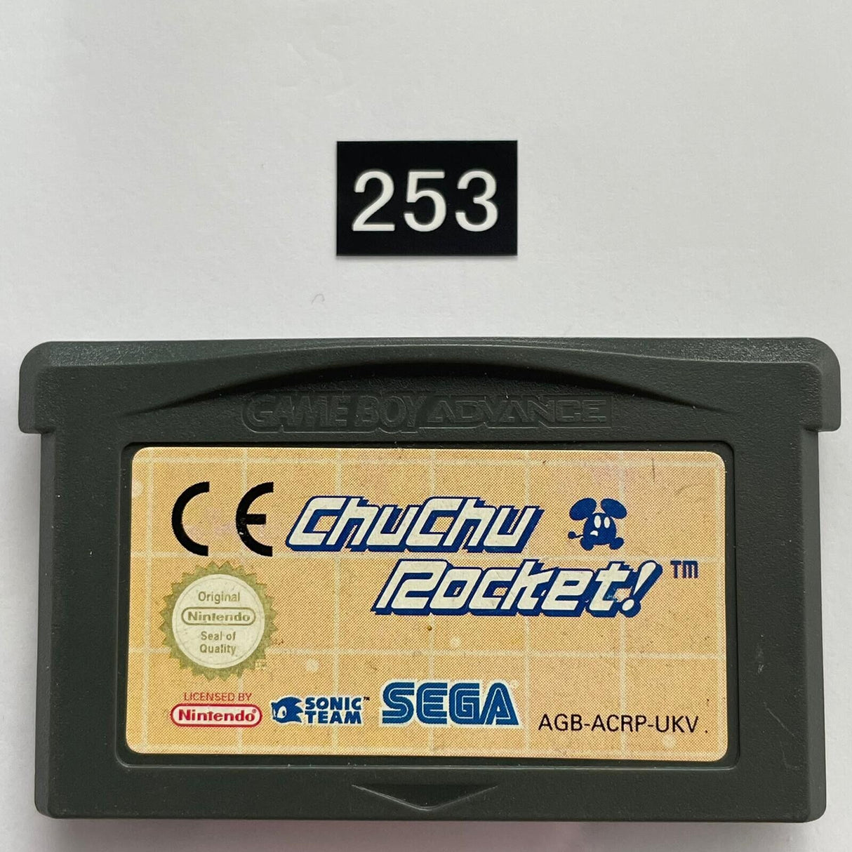 Chuchu Rocket ! Nintendo Gameboy Advance GBA Game