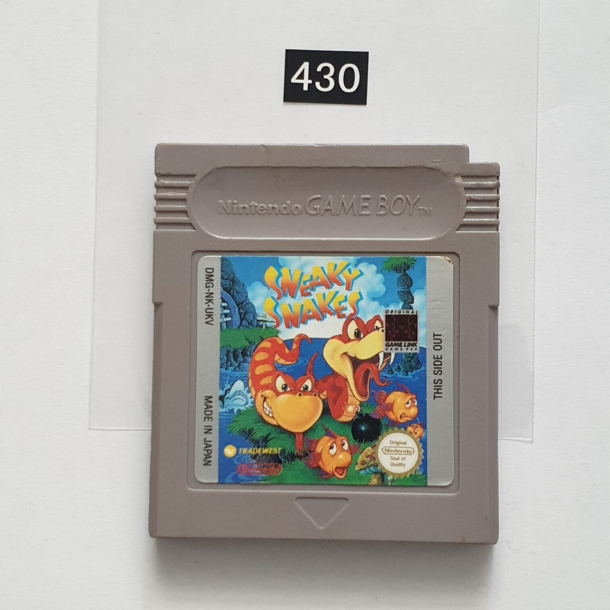 Sneaky Snakes Nintendo Gameboy Original Game