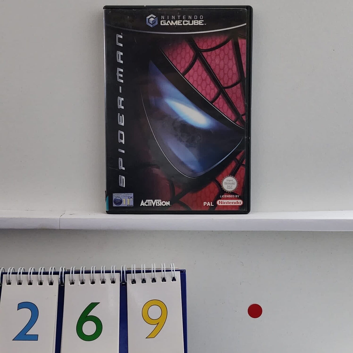 Spider-Man Nintendo Gamecube Game + Manual PAL