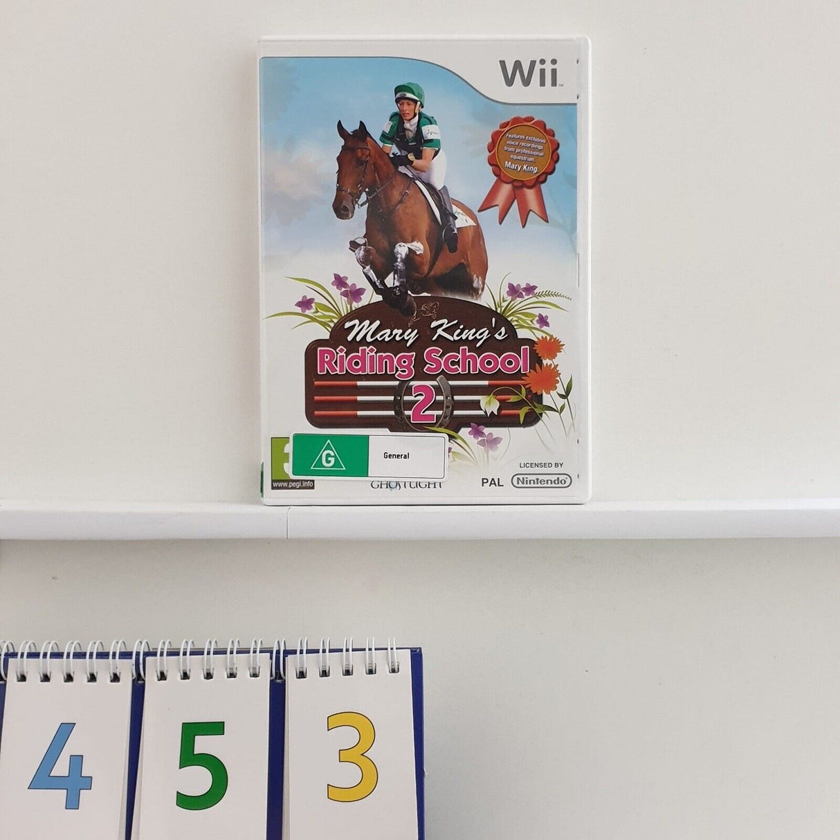 Mary King's Riding School 2 II Nintendo Wii Game + Manual PAL