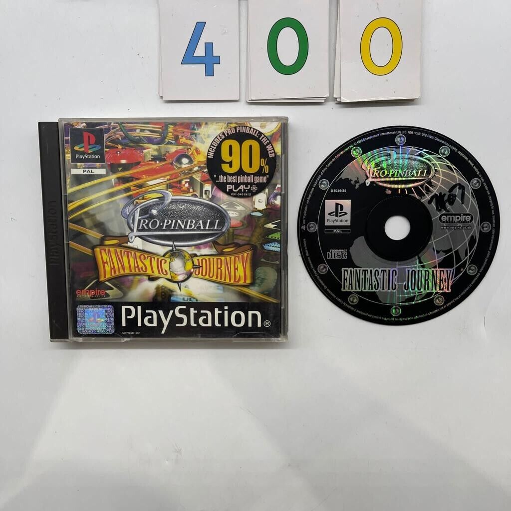 Pro Pinball Fantastic Journey PS1 Playstation 1 Game PAL
