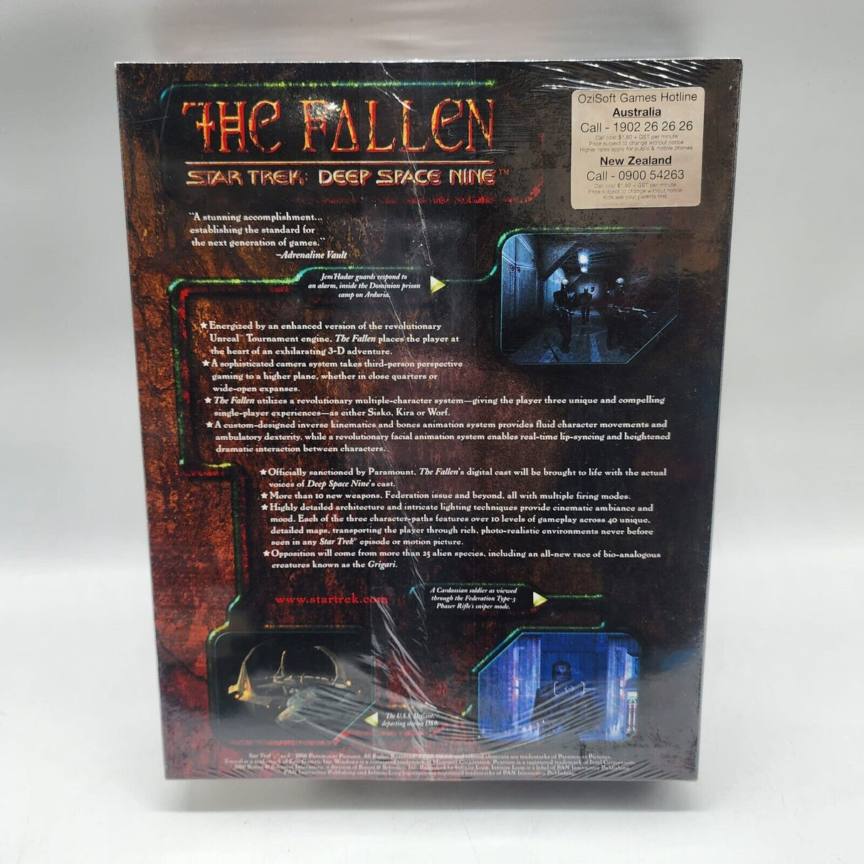 Star Trek Deep Space Nine The Fallen Pc Game Brand New Sealed Boxed