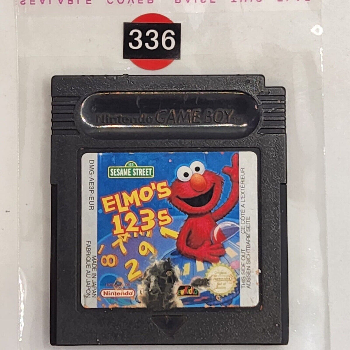 Sesame Street Elmo’s 123’s Nintendo Gameboy Original Game