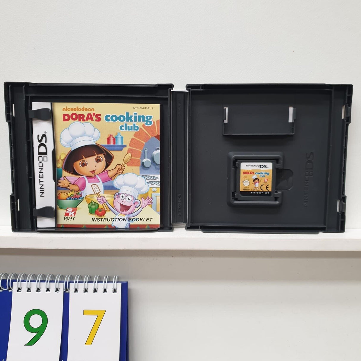 Dora's Cooking Club Nintendo DS game + Manual