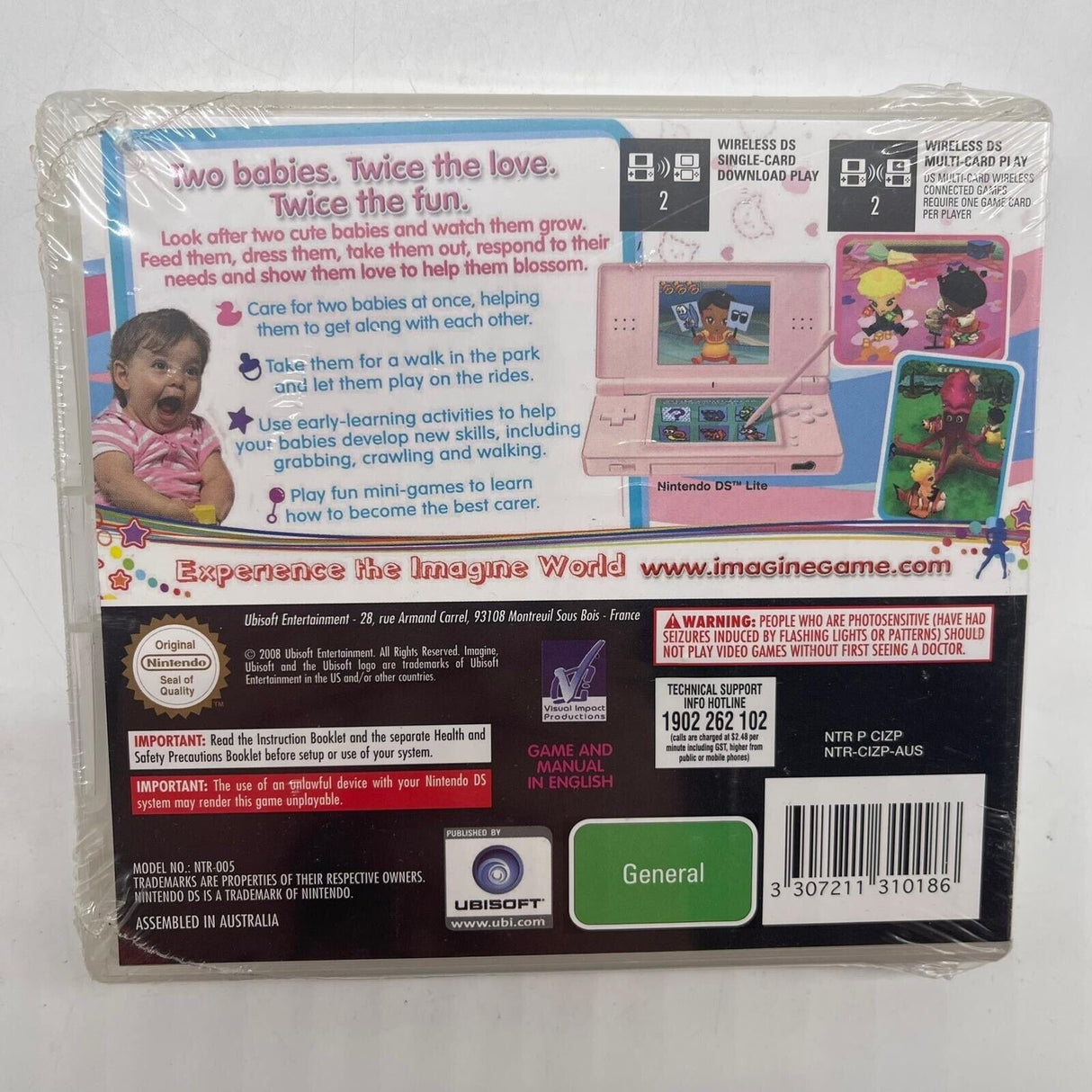 Imagine Baby Club Nintendo DS Game Brand New SEALED