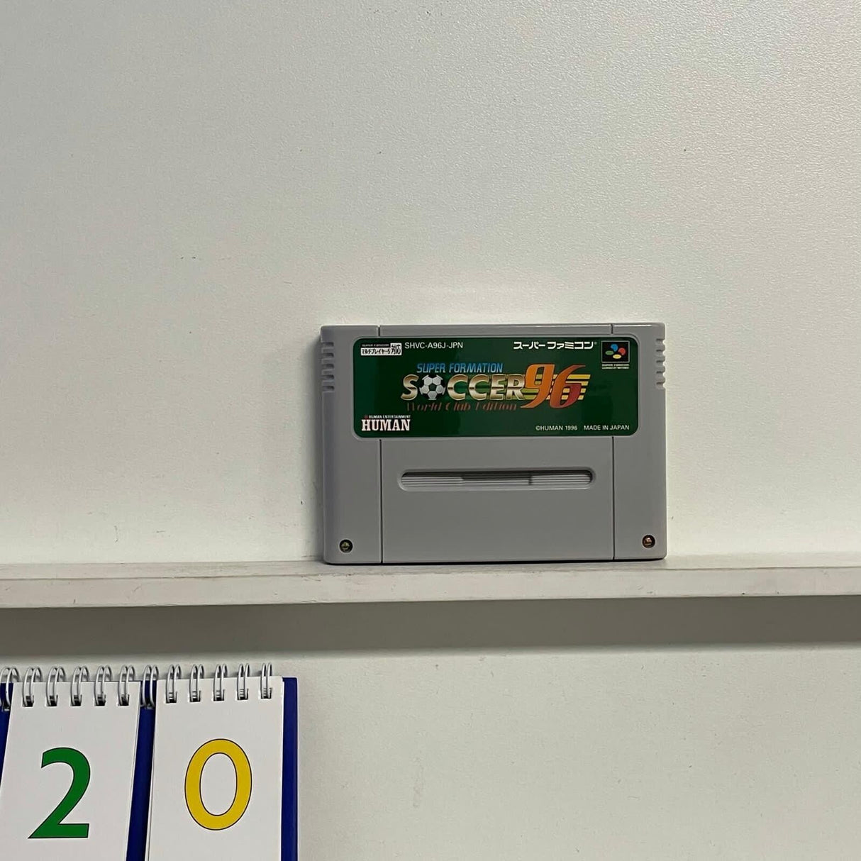 Super Formation Soccer 96 Nintendo Super Famicom SNES Game Cartridge NTSC-J