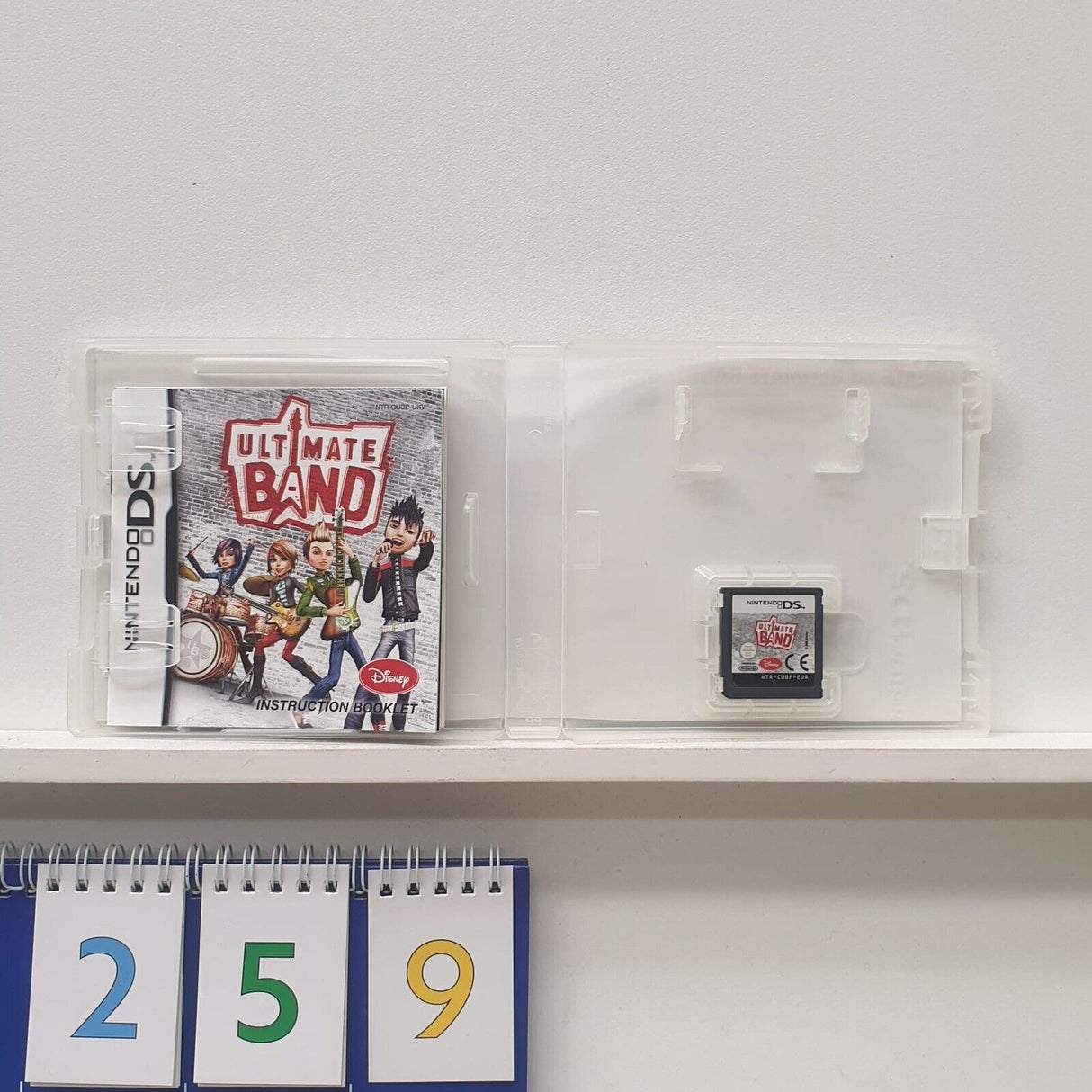Ultmate Band Nintendo DS game + manual