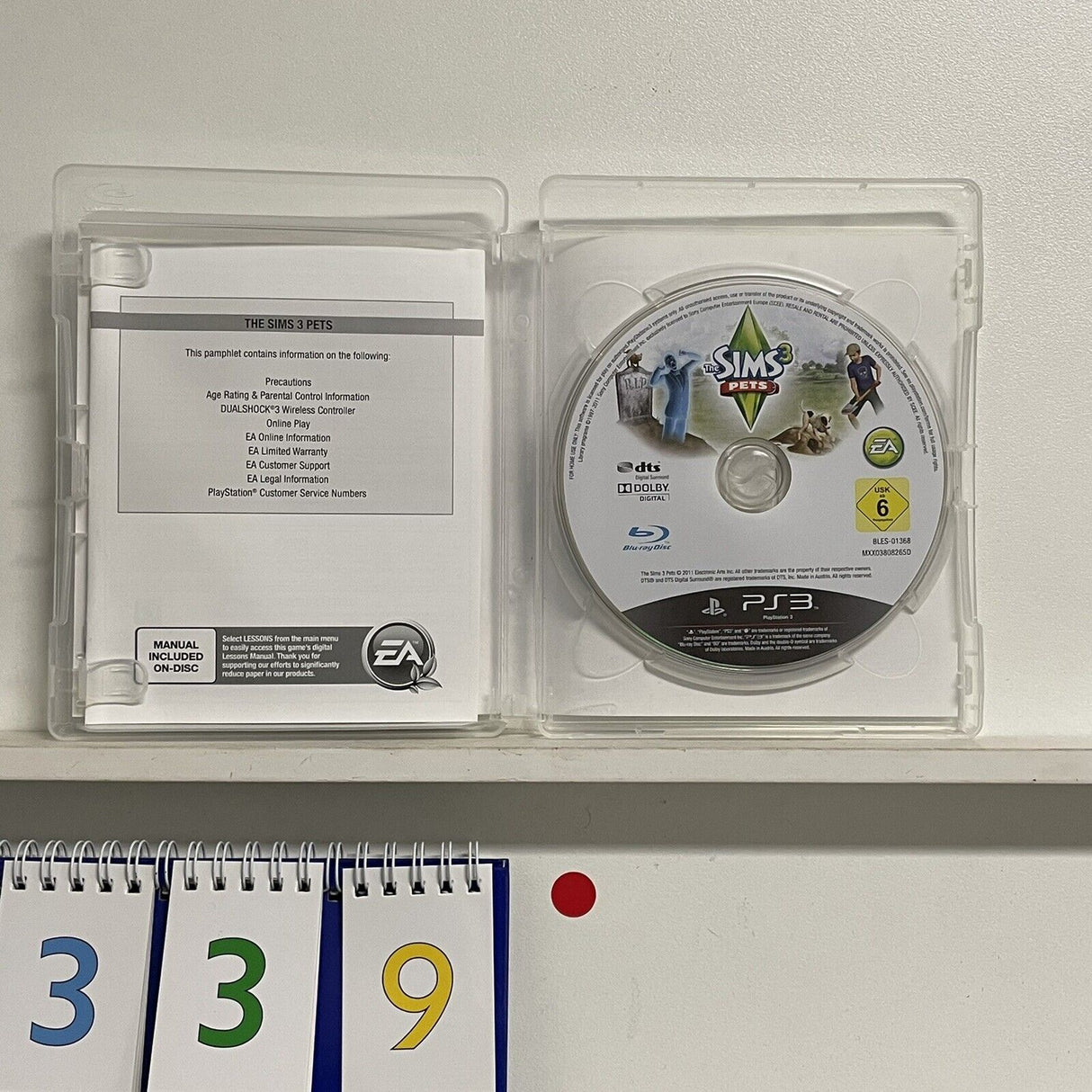 The Sims 3 III Pets PS3 Playstation 3 Game + Manual PAL