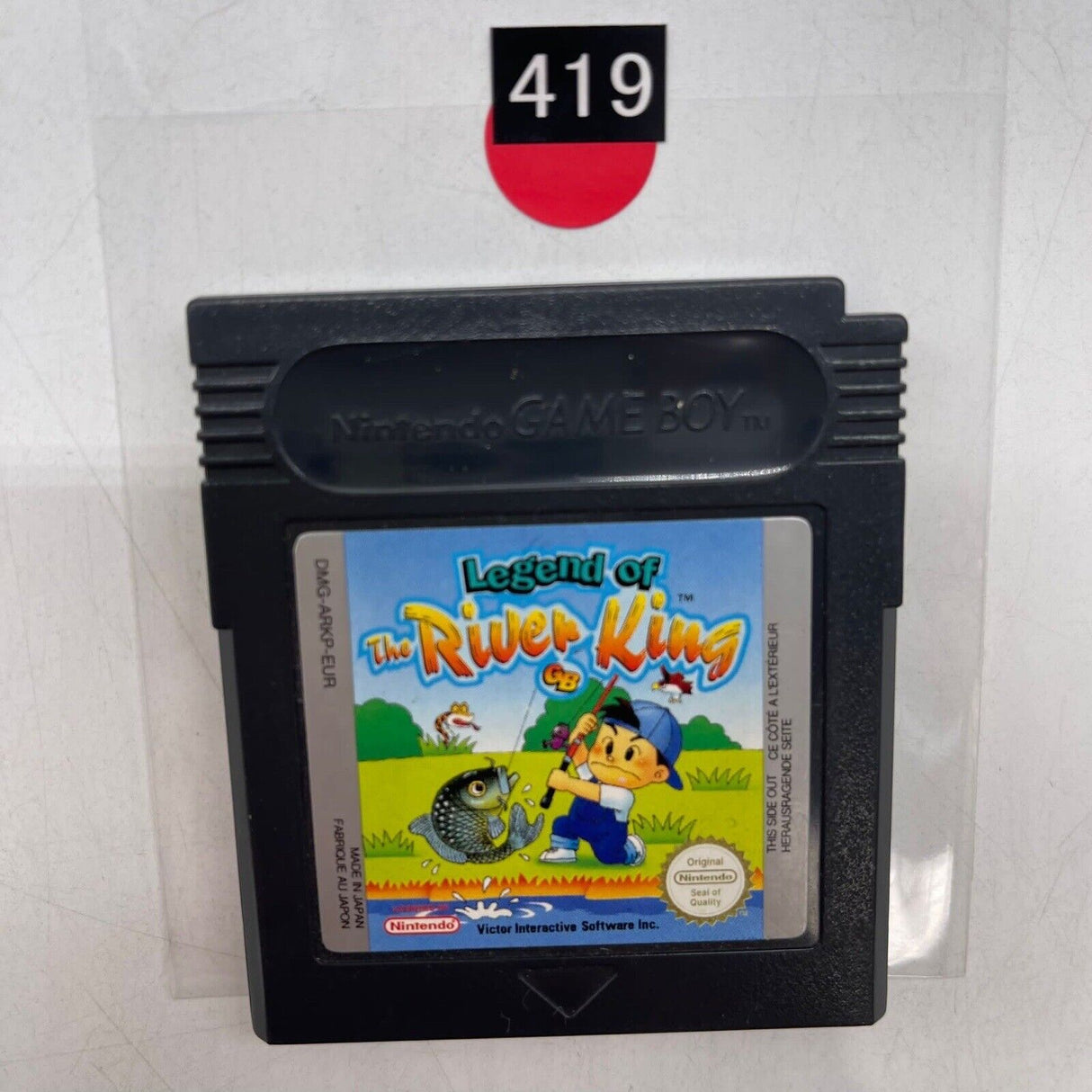 Legend Of The River King Nintendo Gameboy Original Game