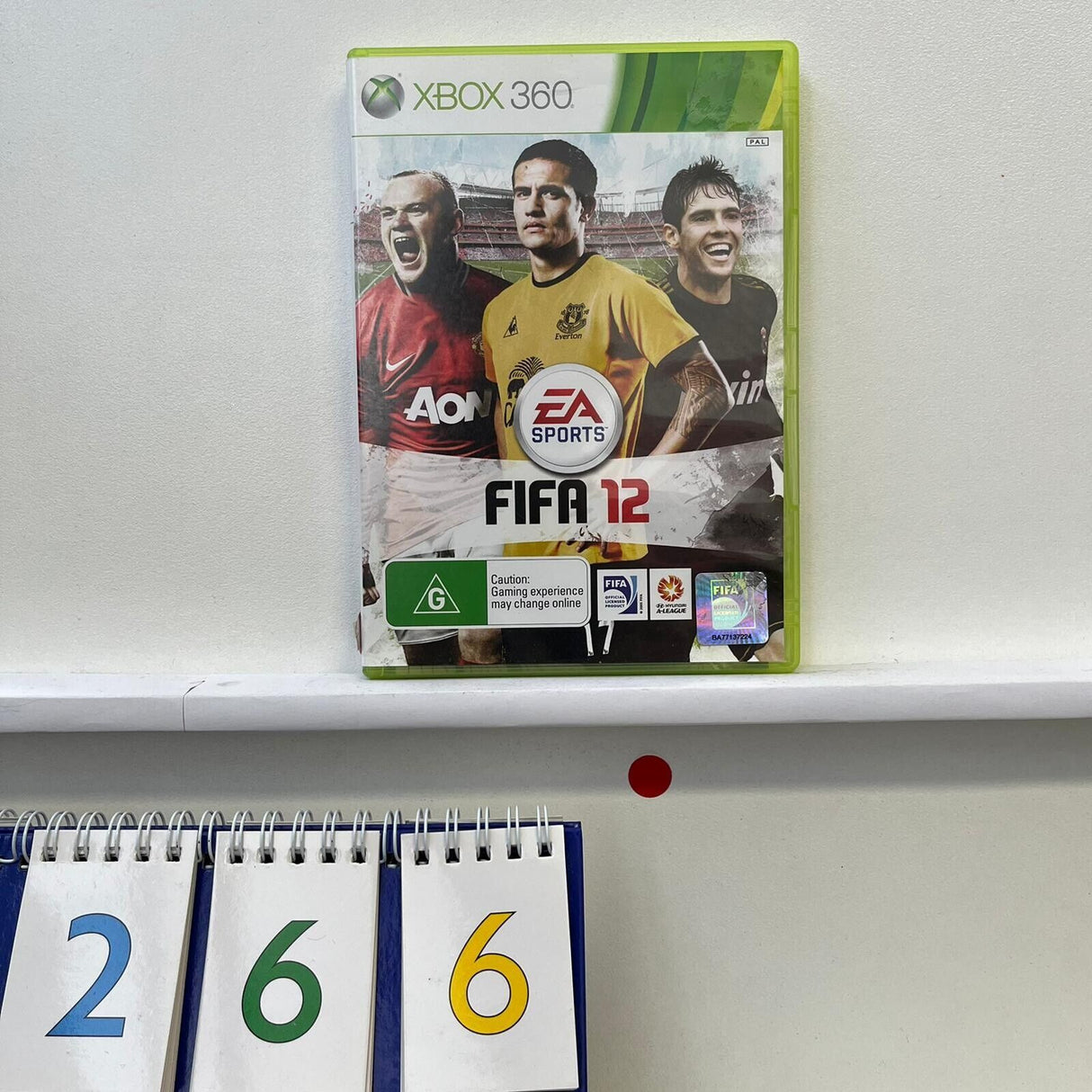 FIFA 12 2012 Xbox 360 game + Manual PAL