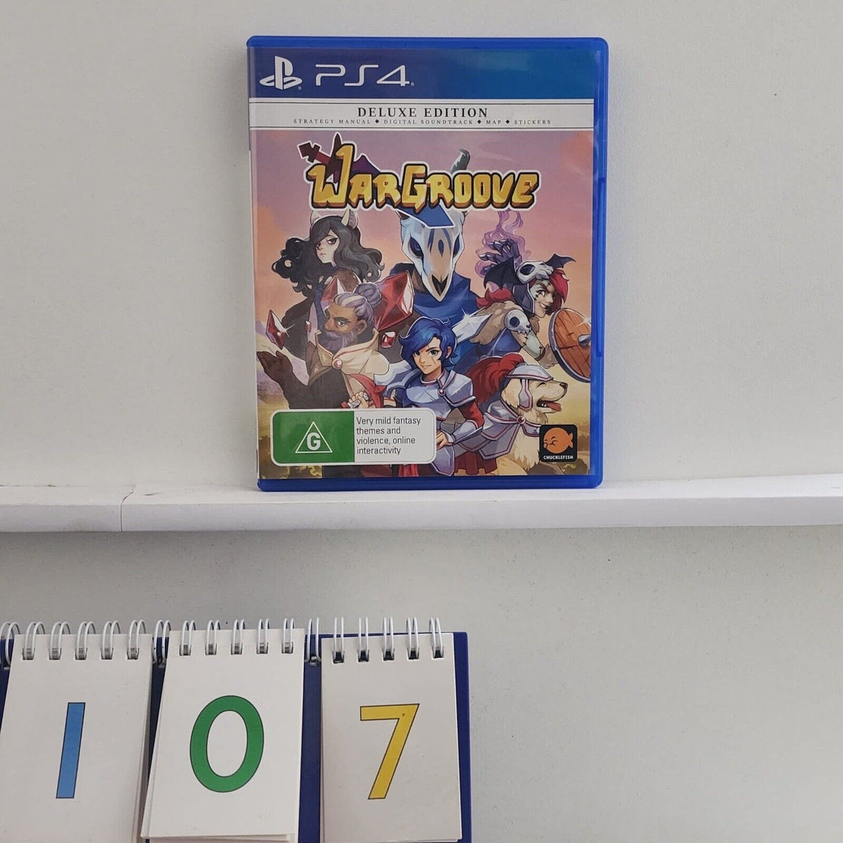 Wargroove Deluxe edition PS4 Playstation 4 Game + Manual