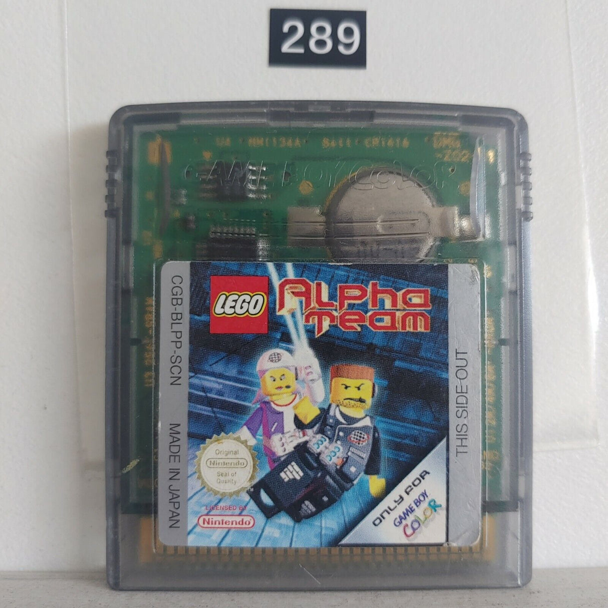 Lego Alpha Team Gameboy Color/Colour game
