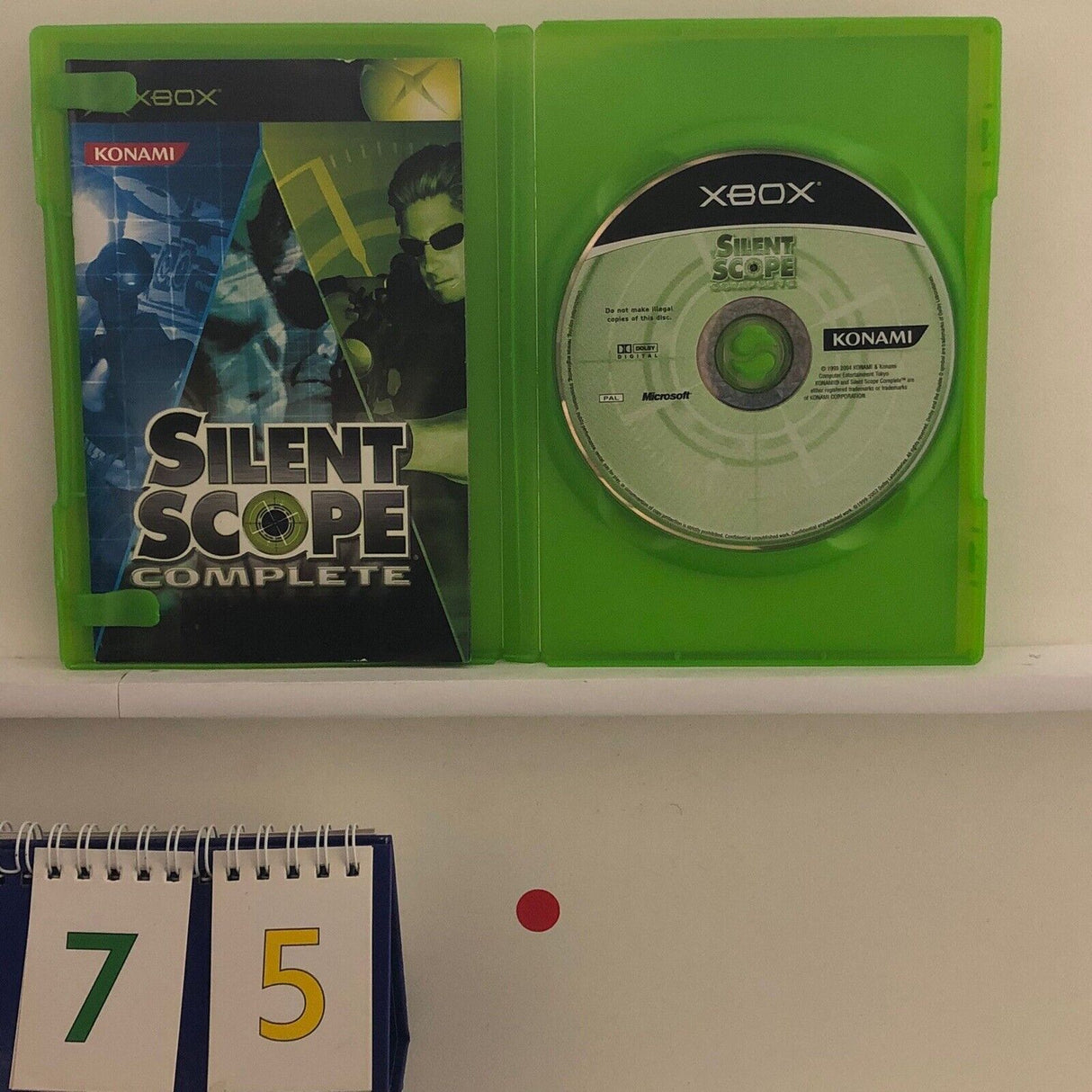 Silent Scope Complete Xbox Original Game + Manual PAL