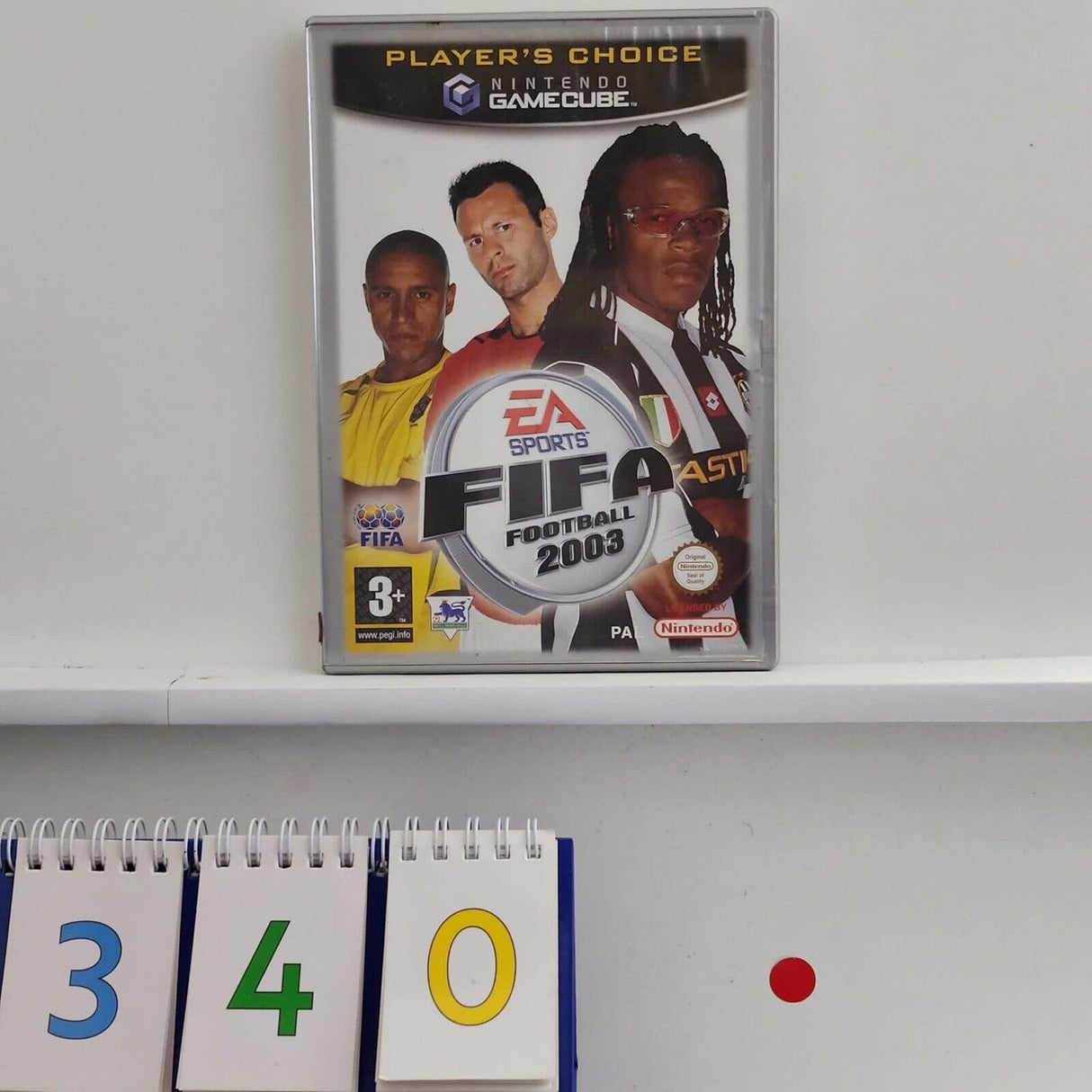 FIFA Football 2003 Nintendo Gamecube Game + Manual PAL