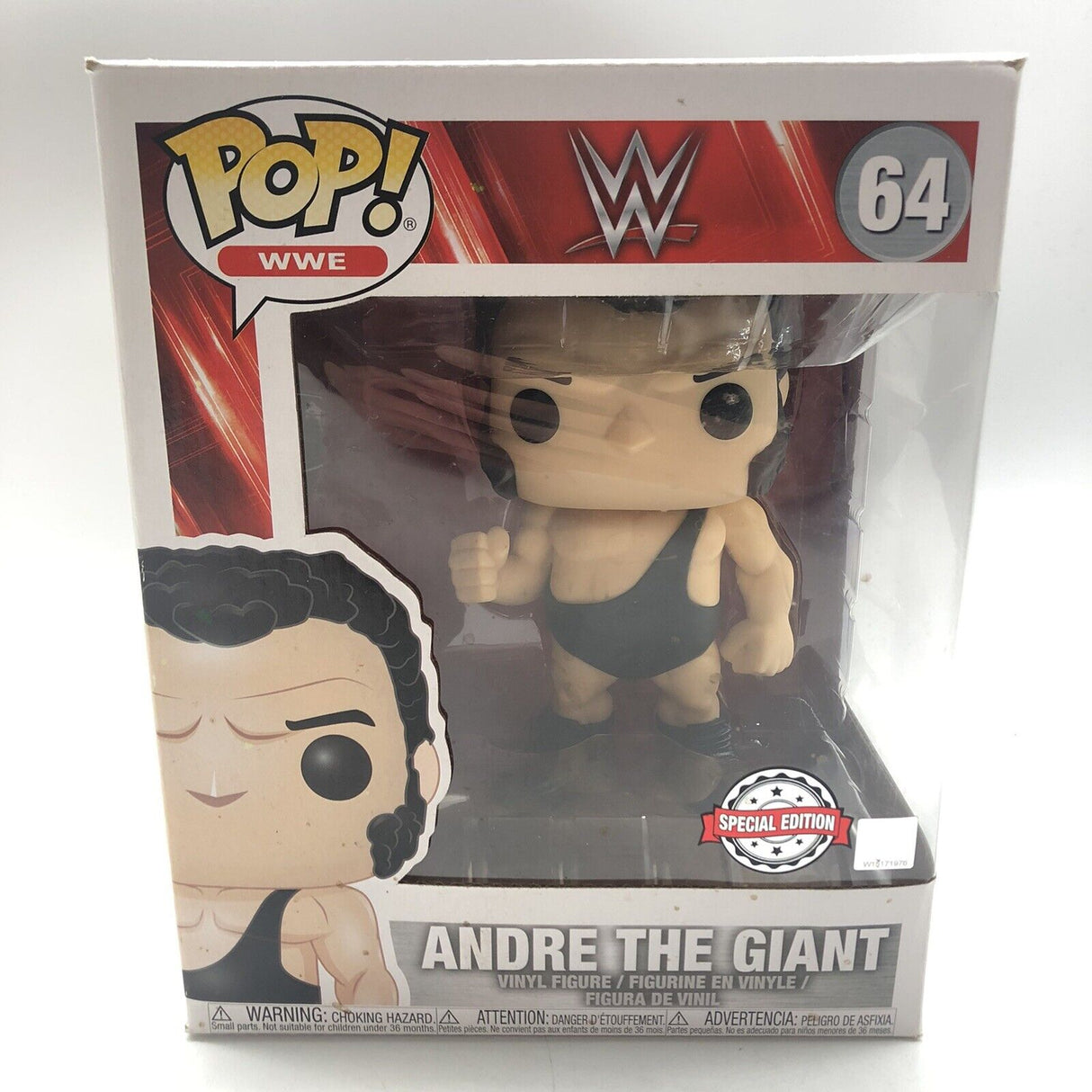 Funko Pop Vinyl #64 Andre The Giant WWE Special Edition