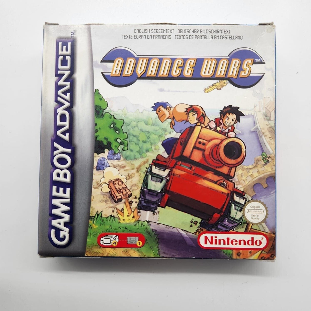 Advance Wars Nintendo Gameboy Advance GBA Game Boxed Complete