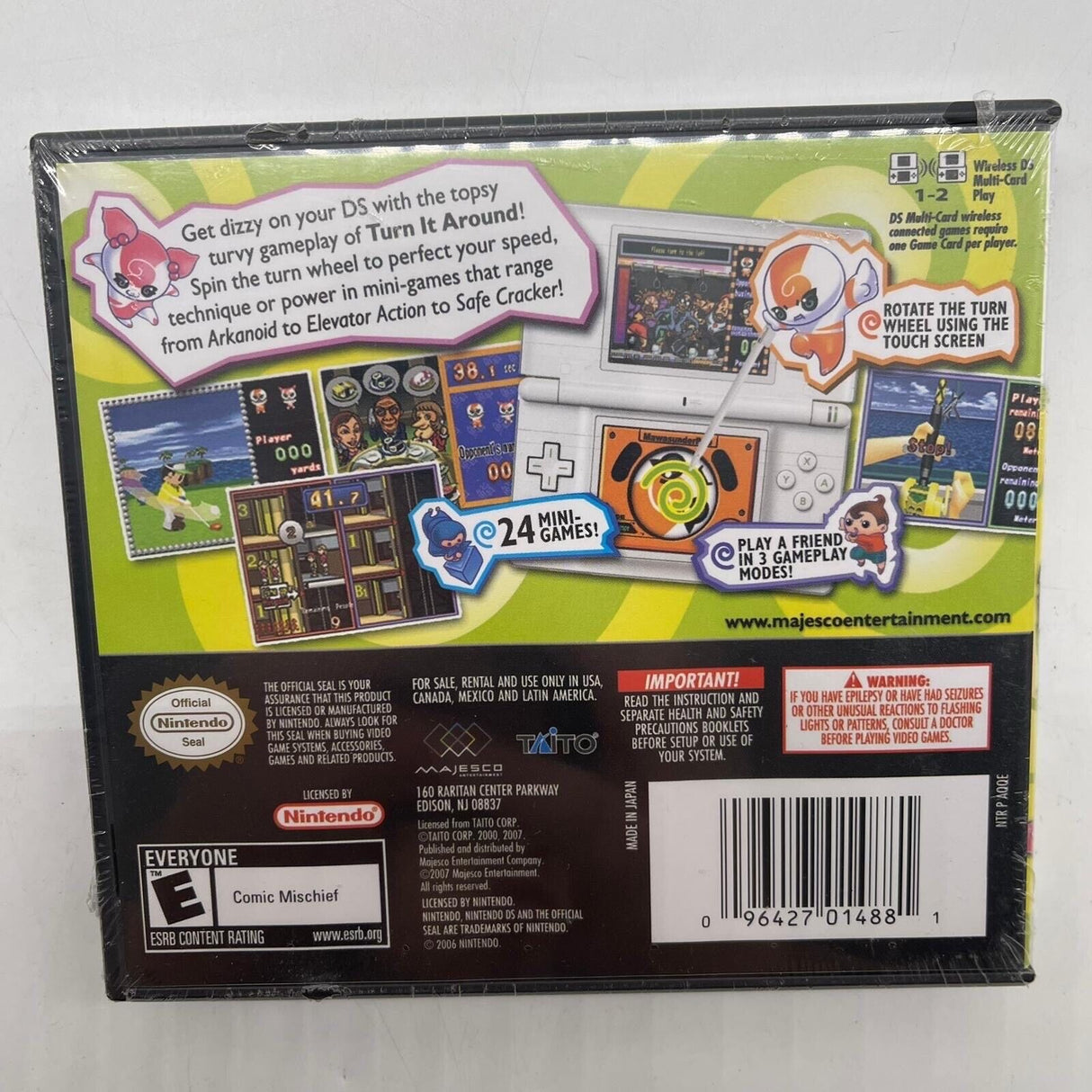 Turn It Around Nintendo DS Game Brand New SEALED