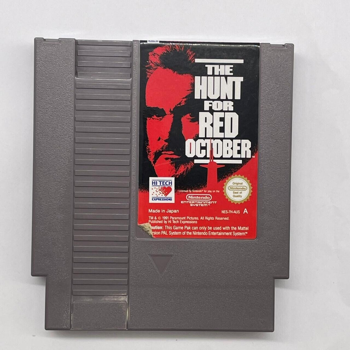 The Hunt For Red October Nintendo entertainment system NES Game PAL