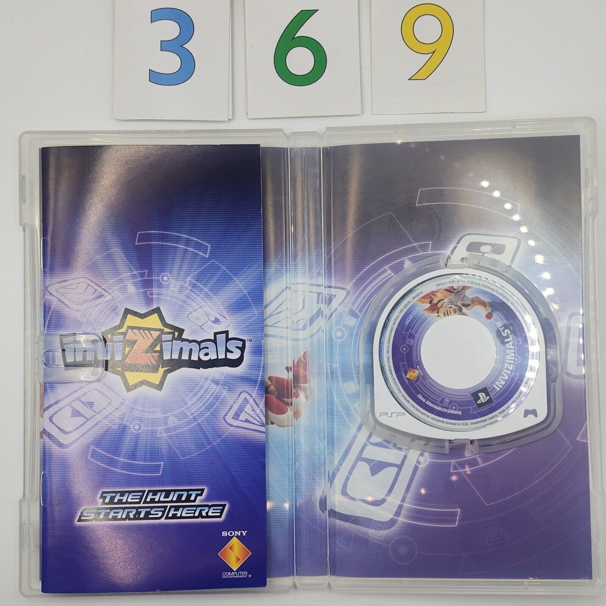 Invizimals PSP Playstation Portable Game + Manual