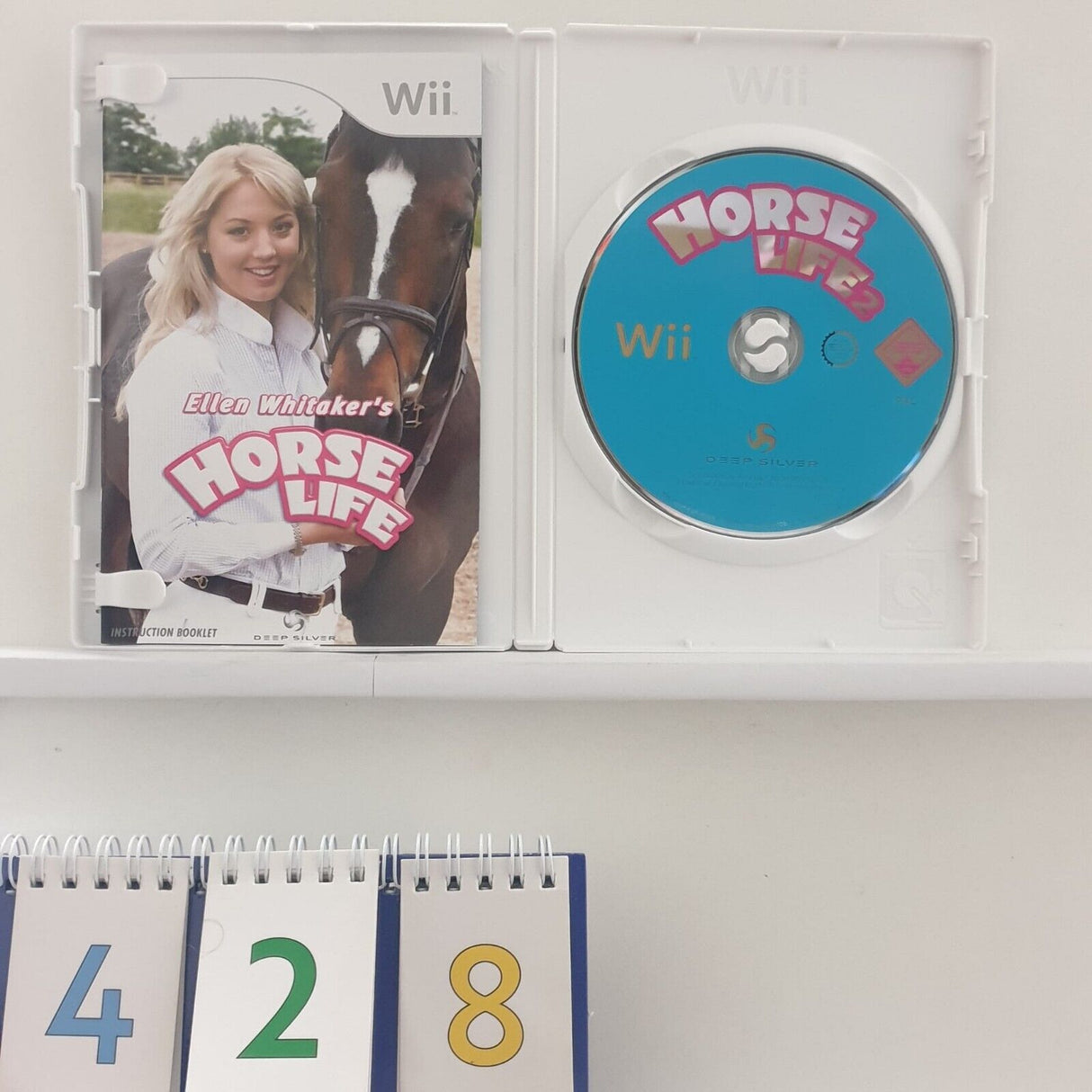 Ellen Whitakers Horse Life Nintendo Wii Game + Manual PAL