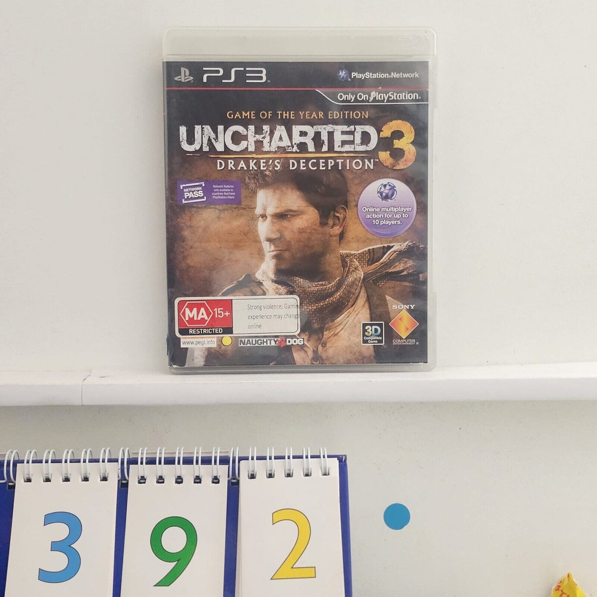 Uncharted 3 III Drake's Deception PS3 Playstation 3 Game
