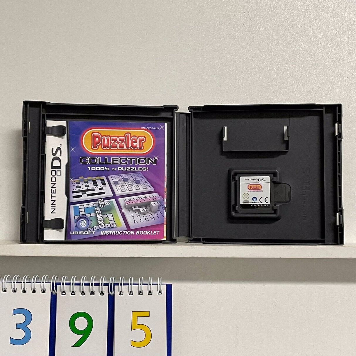 Puzzler Collection 1000"s of Puzzles Nintendo DS game + manual