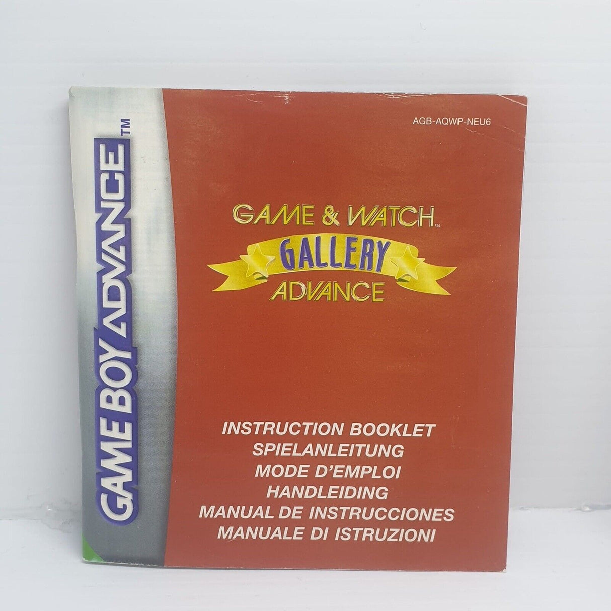 Game & Watch Gallery Advance Nintendo Gameboy Advance GBA Boxed Complete